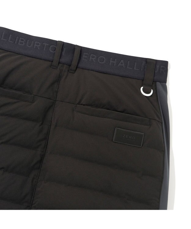 ZERO HALLIBURTON ハイブリッドパデットスカート 82757 撥水 保温 裏起毛 ゴルフ ZHG-W15b ブラック