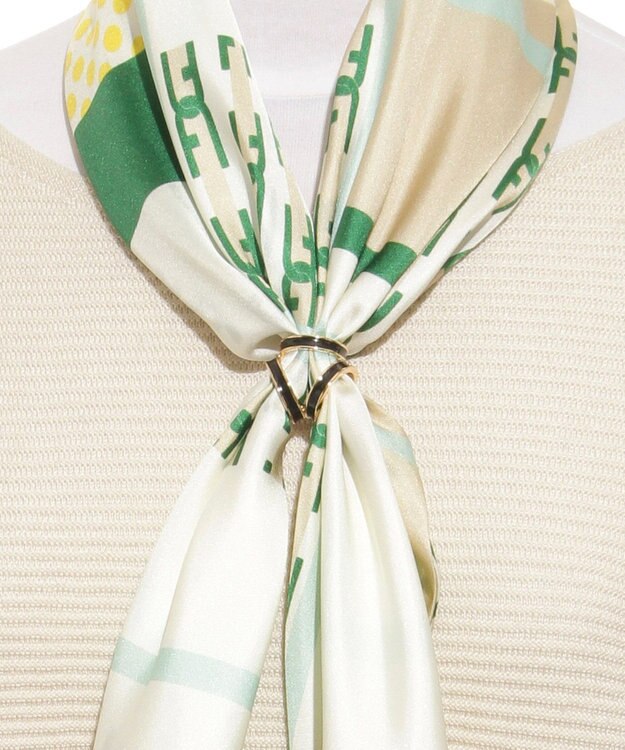 MOONBAT 【2WAY】3ringスカーフリング ブラック