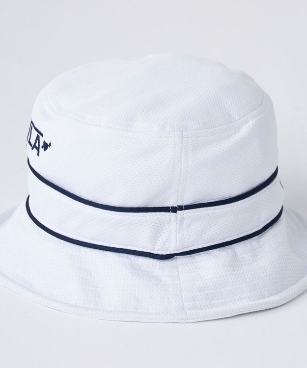 FILA GOLF／marie claire 【FILA GOLF】保冷剤ポケット付きハット ホワイト