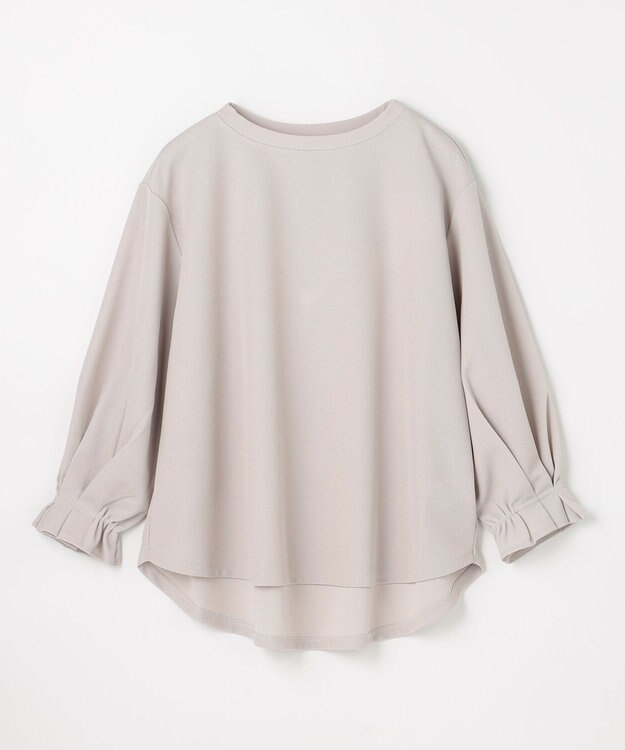ANY コンフォータブルブラウス ライトグレー