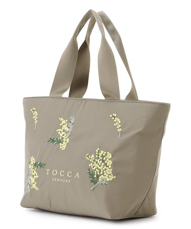 TOCCA 【一部カラー撥水】BOUQUET DE REVE COOLERBAG クーラーバッグ ベージュ系