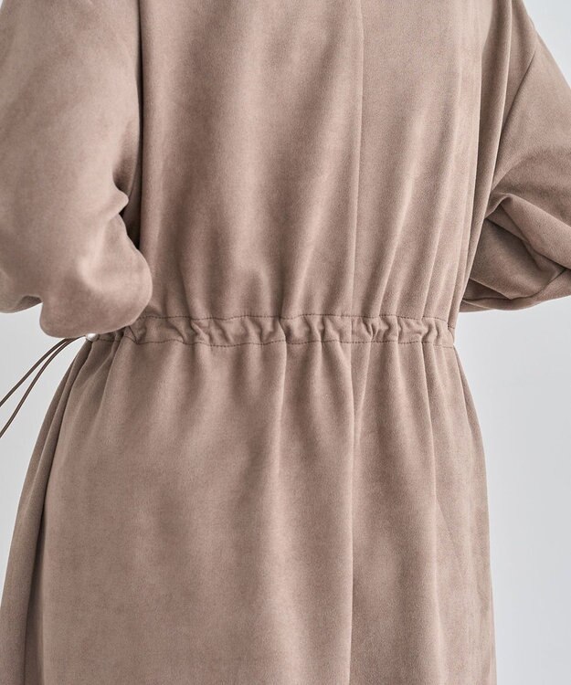 Green Parks ・ＥＬＥＮＣＡＲＥ　ＤＵＥ　スエードポンチワンピース Brown