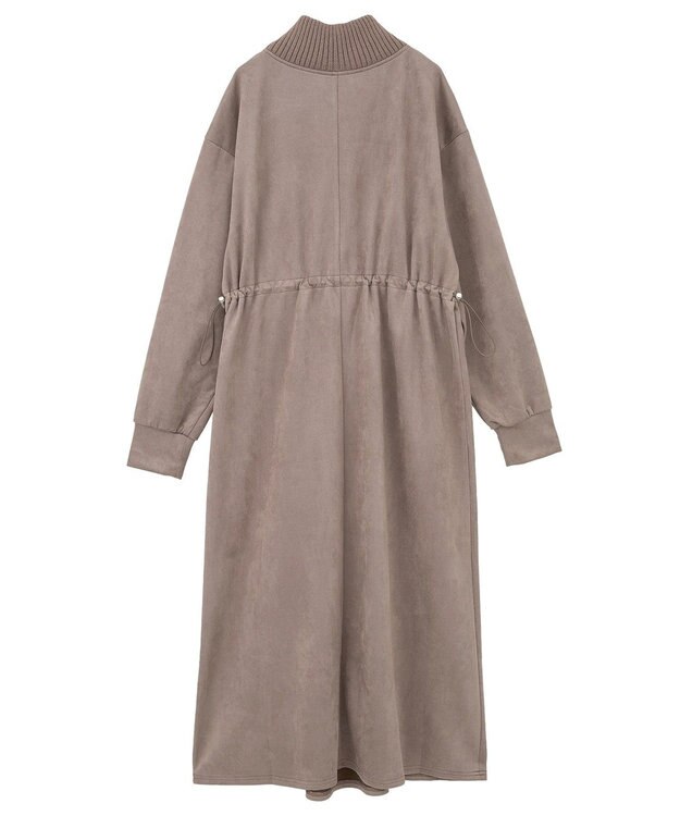 Green Parks ・ＥＬＥＮＣＡＲＥ　ＤＵＥ　スエードポンチワンピース Brown