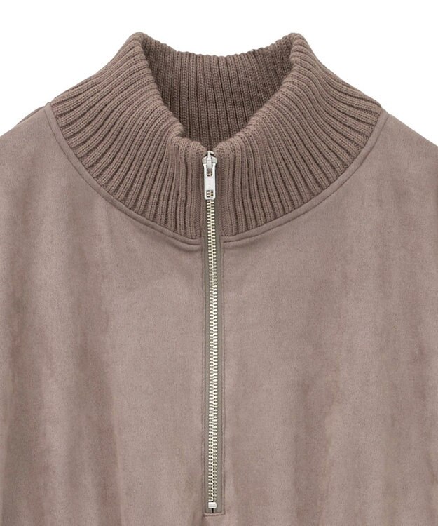 Green Parks ・ＥＬＥＮＣＡＲＥ　ＤＵＥ　スエードポンチワンピース Brown