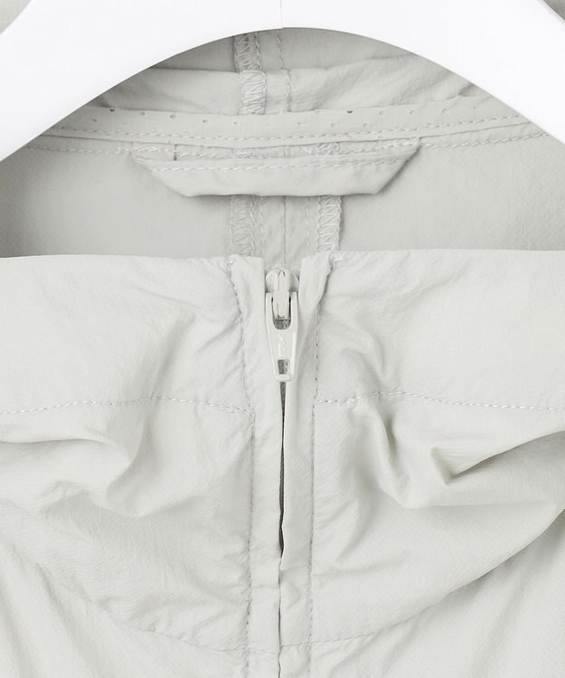 J.PRESS YORK STREET 【WOMEN】ラッシュガード サンシェードパーカー ライトグレー系