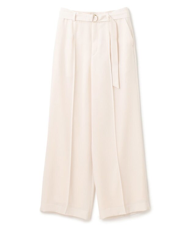 BEIGE， SAMUEL / ワイドストレートパンツ Ecru