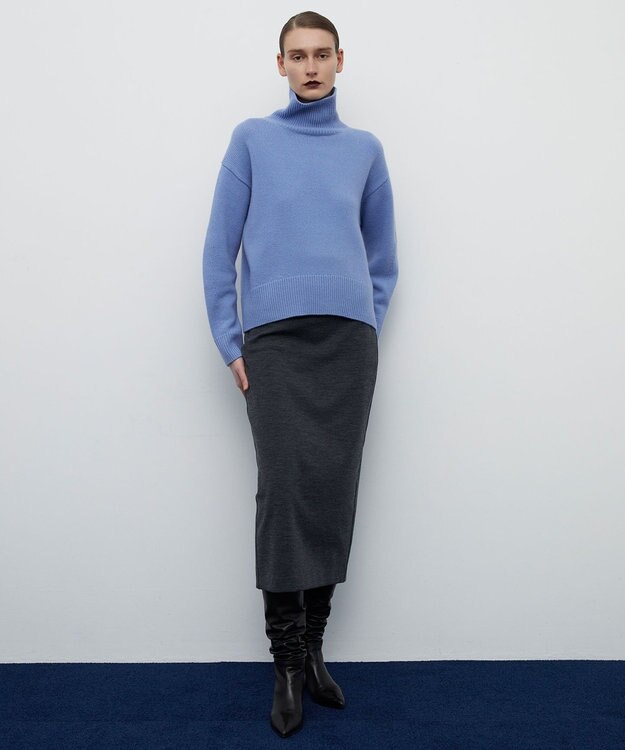 BEIGE， LA BAUME / タートルニット Sax