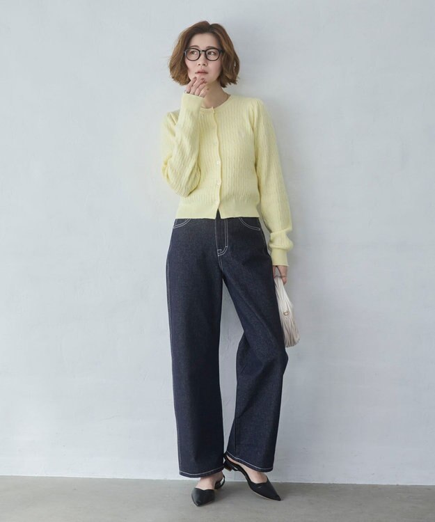 WEGO 【XS～Lサイズ展開/美脚】ストレートデニムパンツ デニムインディゴ