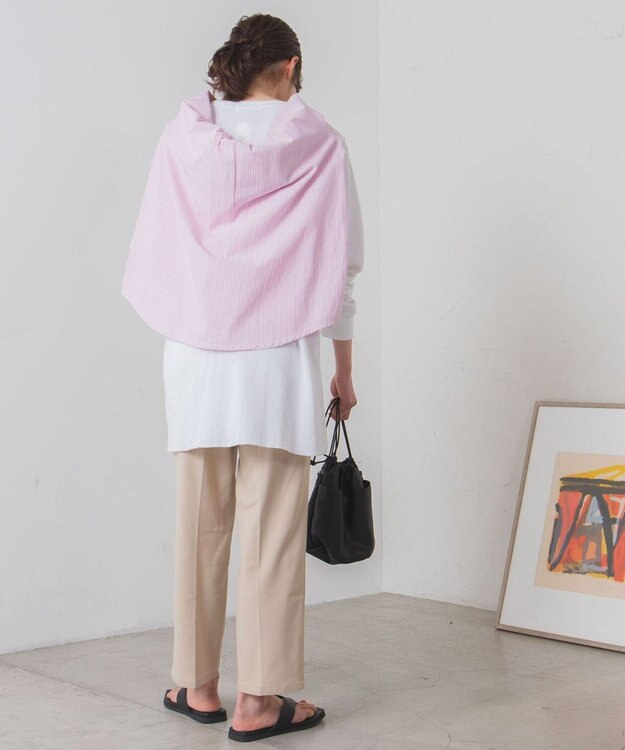 WEGO テーパードスラックスパンツ ライトベージュ