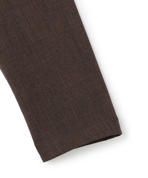 UNFILO MENS ウーリーノ ノーカラージャケット ブラウン