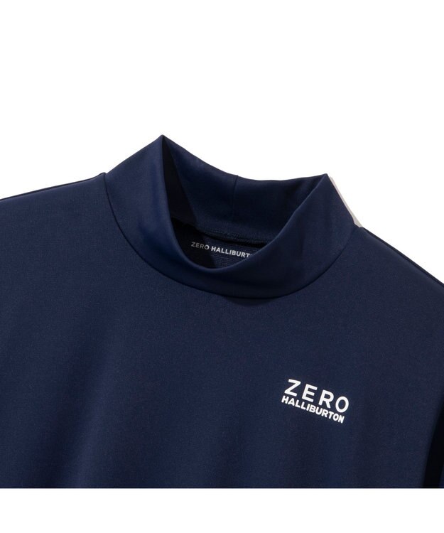 ZERO HALLIBURTON 【防透け】モックネックTシャツ 82834 W4S3 レディースゴルフ ネイビー
