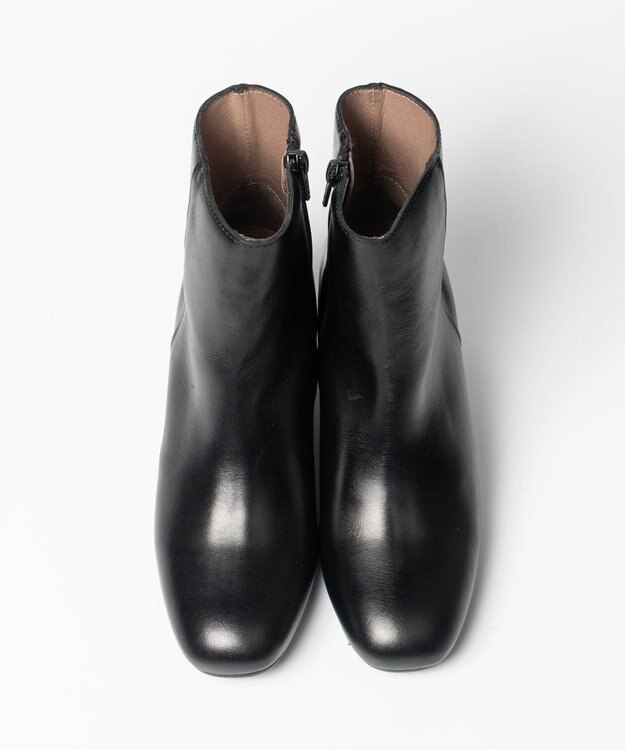 BONTRE 【BONTRE/ボントレ】スクエアショートブーツ ブラック