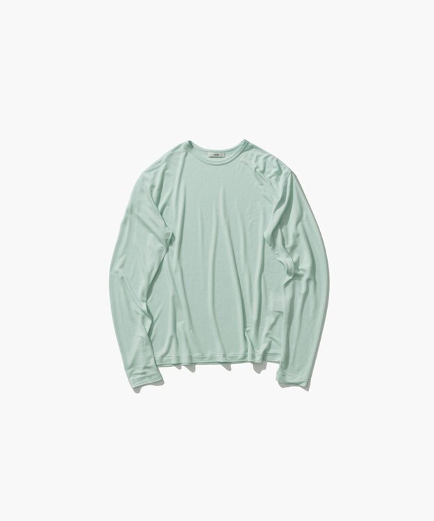 ATON MODAL SILK JERSEY | クルーネックプルオーバー MINT