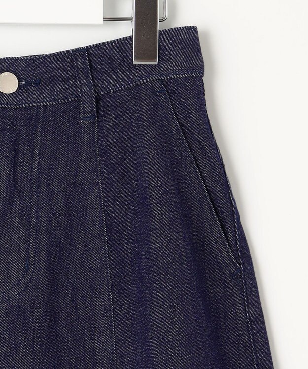 自由区 【洗える】ウスカルデニム スカート インディゴ