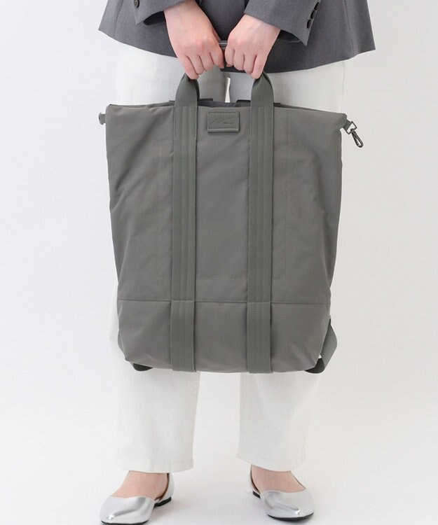 ACE BAGS & LUGGAGE W&.Day/Night レポ 2WAYトート B4サイズ 19172 ダブルアンドデイナイト グレー