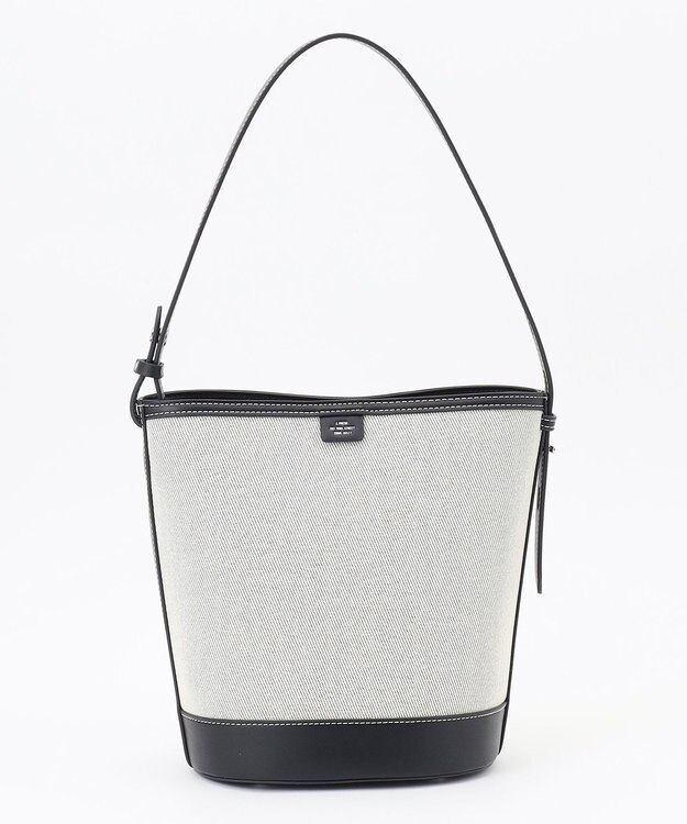 J.PRESS LADIES 【2way】Bucket キャンバス バッグ ブラック系