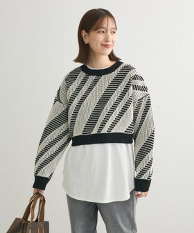 Green Parks 裾ラウンドホワイトインナー Off White