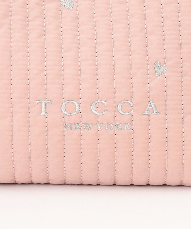 TOCCA 【WEB＆一部店舗限定】【A4サイズ対応】LUCKY SHOWER TOTE トートバッグ ピンク×ハート
