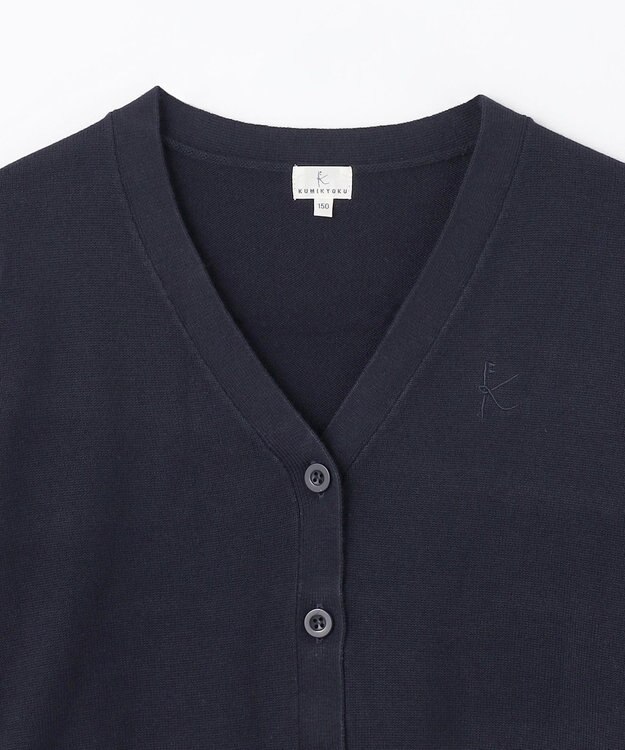 組曲 KIDS 【150-170cm】フォーマル ニットカーディガン ネイビー系