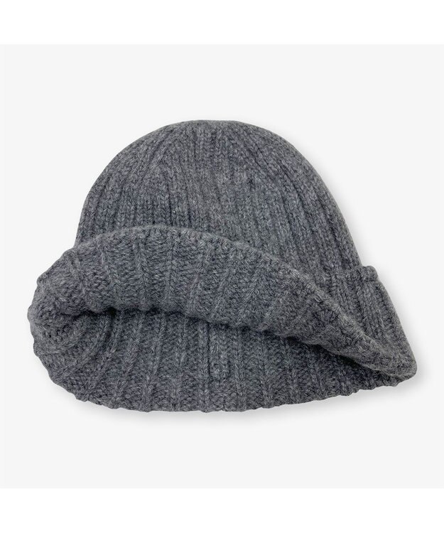 林八百吉商店 un chapeau ニットワッチ グレー