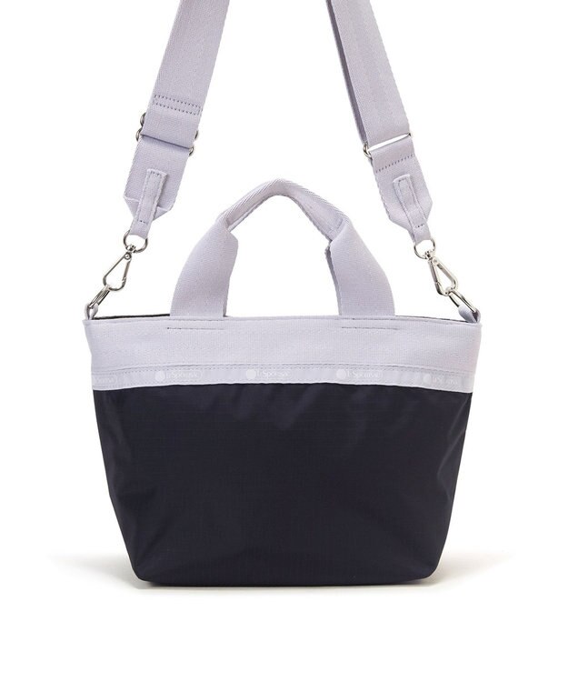 LeSportsac SMALL BUCKET TOTE/ディープシー/ソフトラベンダー ディープシー/ソフトラベンダー