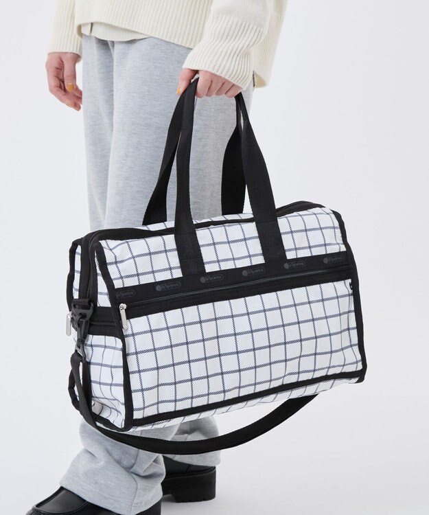 LeSportsac DELUXE MED WEEKENDER/モノクラスチェック モノクラスチェック
