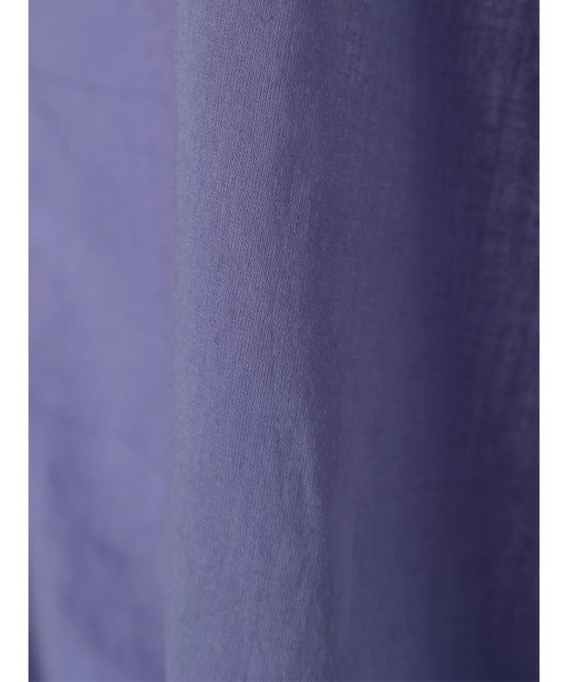 CRAFT STANDARD BOUTIQUE インド綿フリルブラウス Lavender