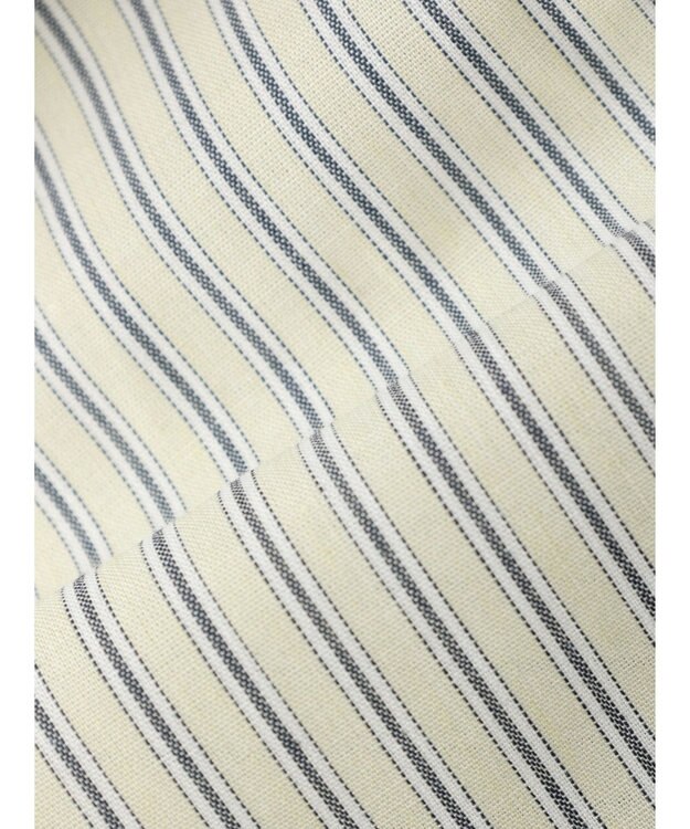 Green Parks ゆったり衿つきシャツ Stripe