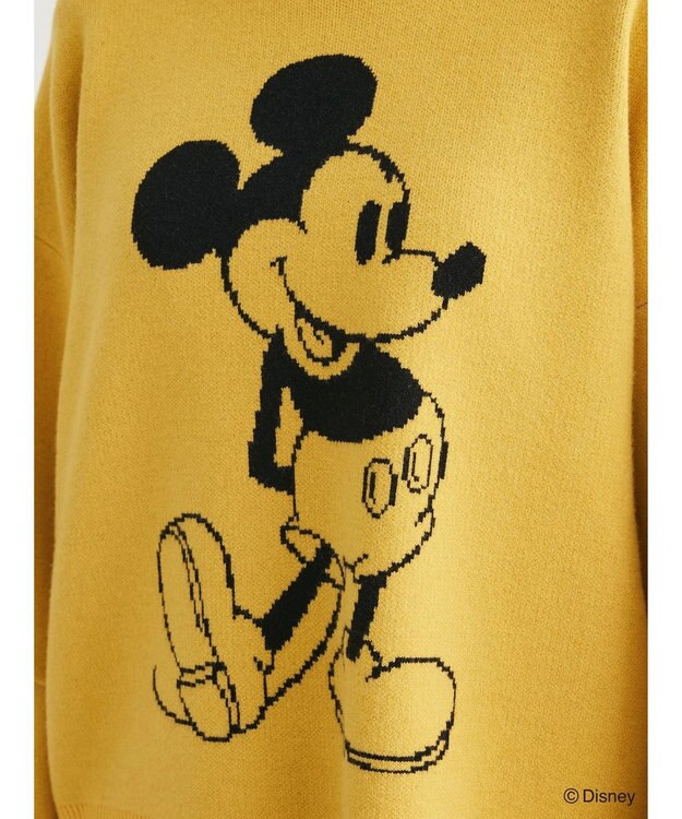 Green Parks Ｄｉｓｎｅｙ／ジャガードニットプルオーバー Yellow
