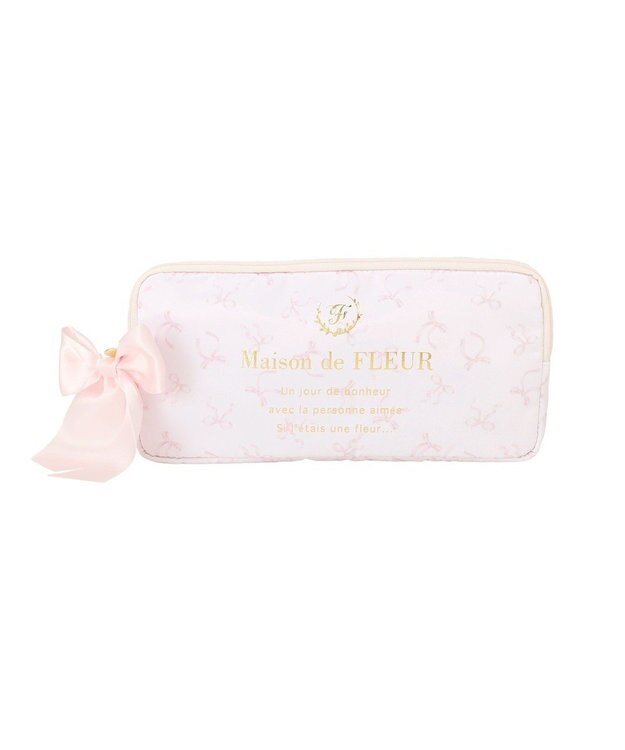 Maison de FLEUR ブランドロゴスイッチ2用ケース Pink