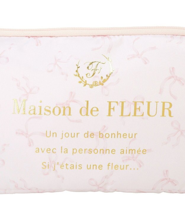 Maison de FLEUR ブランドロゴスイッチ2用ケース Pink