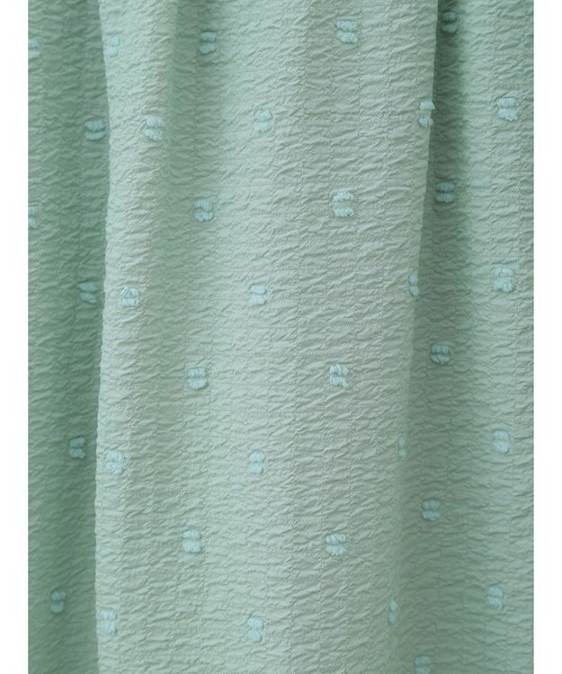 earth music&ecology ドットドビーフレアスカート Mint