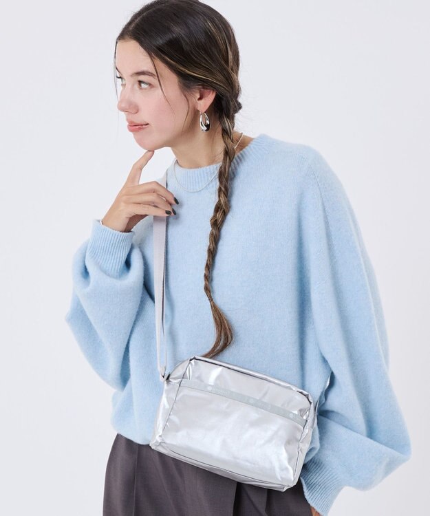 LeSportsac DANIELLA CROSSBODY/フロストシルバーシャイン フロストシルバーシャイン