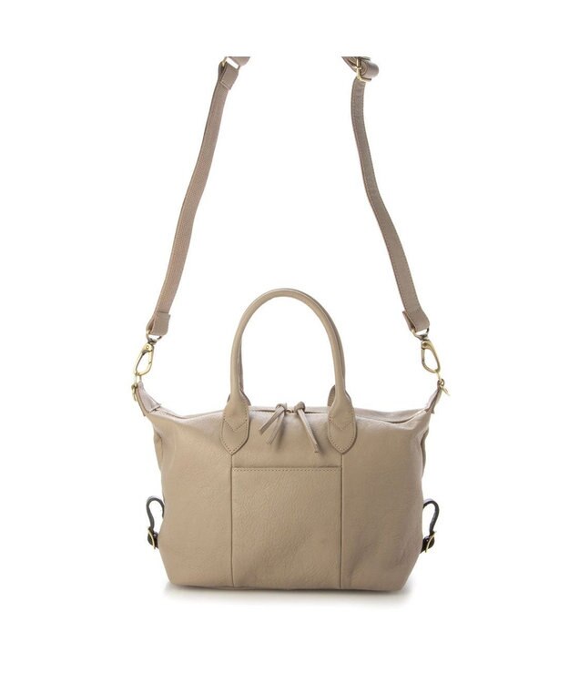 UNBILLION perche 姫路エアリーレザー2wayボストンバッグS オーク