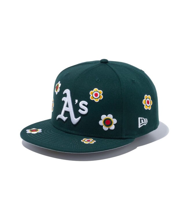 WEGO NEWERA　59FIFTY　MLB　Flower　Embroidery 柄3