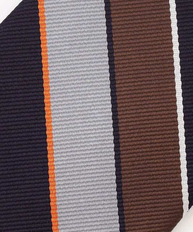 J.PRESS MEN オーセンティック / レジメンタル ネクタイ ダークブラウン系2