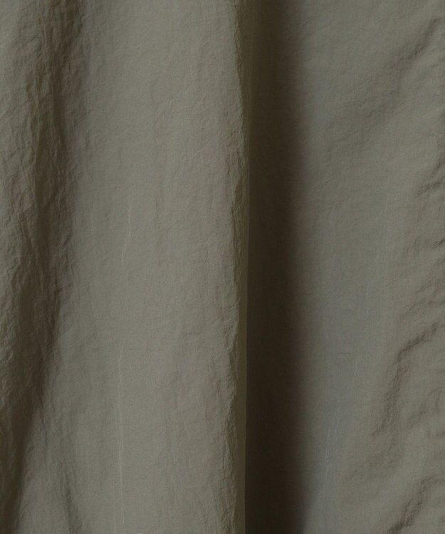 Green Parks グログランテープ配色ドッキングプルオーバー Khaki