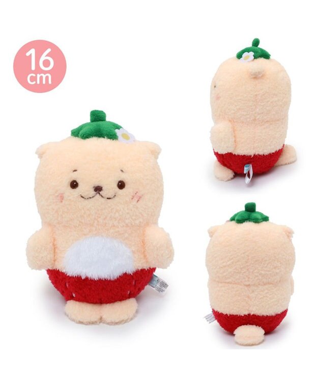 Mother garden らっこいぬ マスコット 《ジューシーいちご》 ジューシーいちご