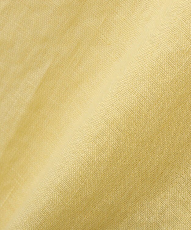 YECCA VECCA フレンチリネンドロストワンピース Yellow