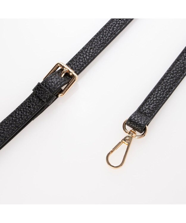 UNBILLION カシュカシュ cachecache / 横型3つ口ショルダーバッグ ブラック