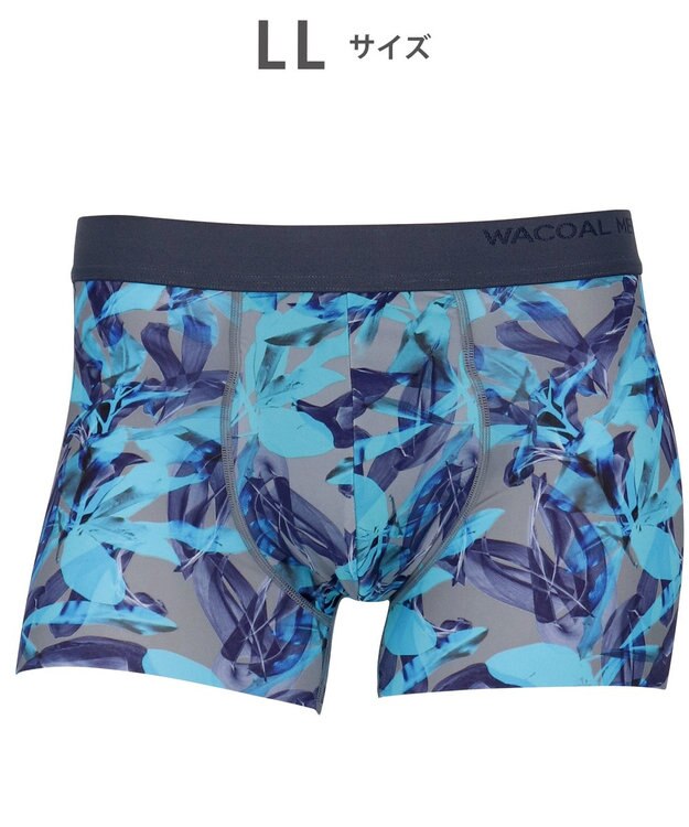 WACOAL MEN WACOAL MEN ボクサーパンツ 【気持ちいいパンツ】 動いてもズレにくい フロントの安定性・快適性 前閉じ 下着 メンズ WT3439 /ワコールメン ブルーグレー
