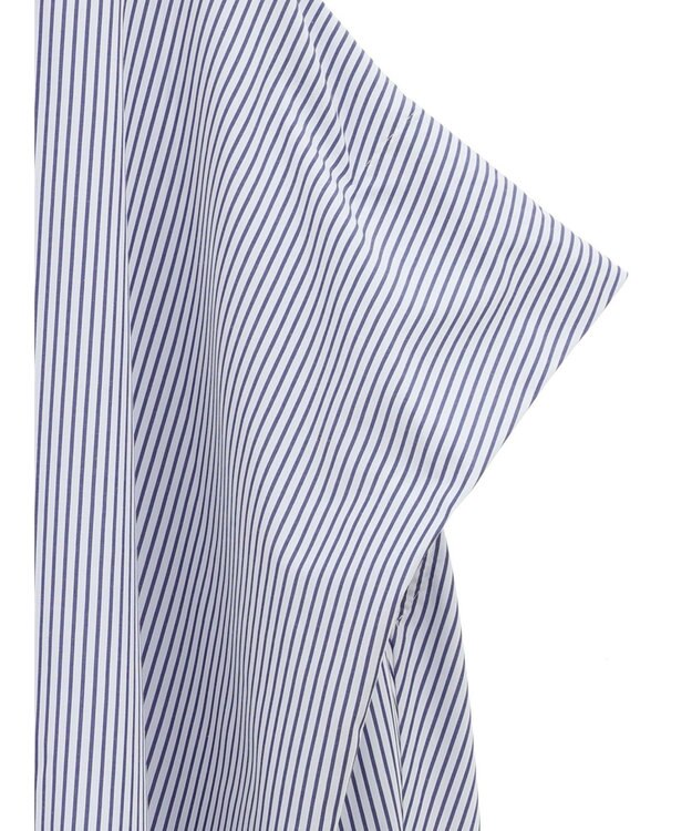 CRAFT STANDARD BOUTIQUE ステンサイドソリッドストライプブラウス2 Stripe Blue