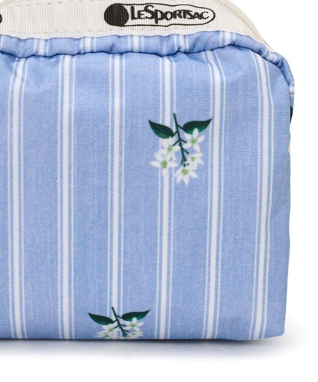 LeSportsac SQUARE COSMETIC/ジャスミンストライプ ジャスミンストライプ