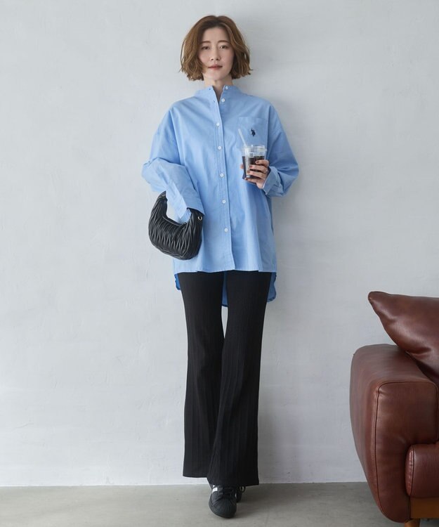 WEGO 【26年春新色登場★】USPOLOBIGシャツ 柄5