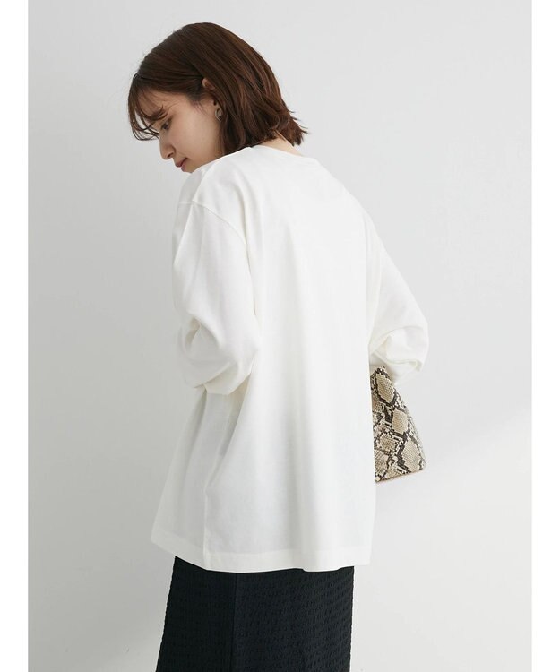 Green Parks オーバーサイズロゴチュニック Off White