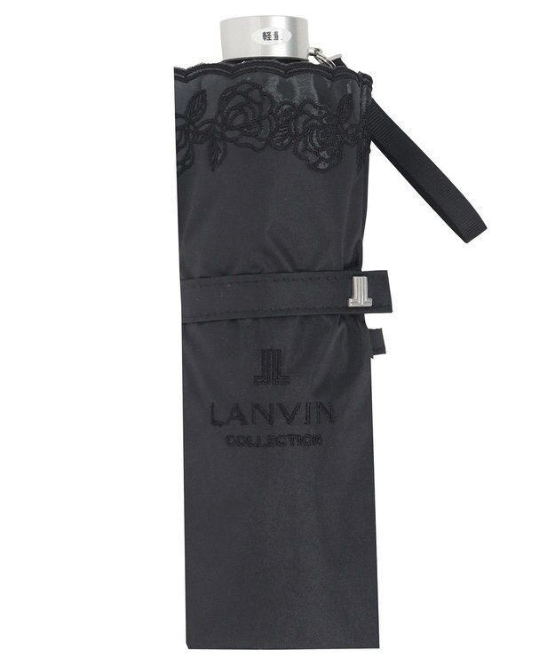 MOONBAT LV雨M P30D*バラオーガンジーカットワーク ブラック