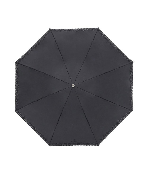 MOONBAT LV雨M P30D*バラオーガンジーカットワーク ブラック