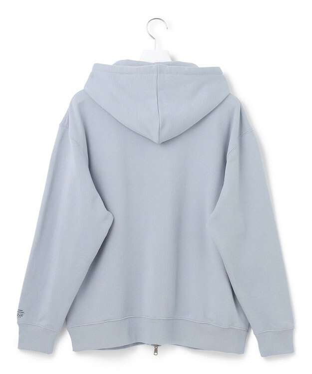 J.PRESS YORK STREET 【UNISEX】裏毛フルジップパーカー ブルー系