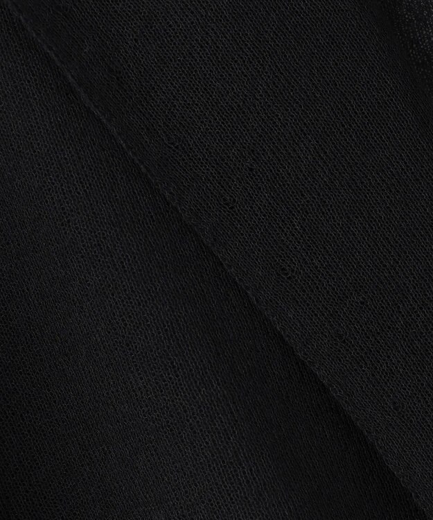 BEIGE， PYRRHOT / シアーコンビ ニットジャケット Black