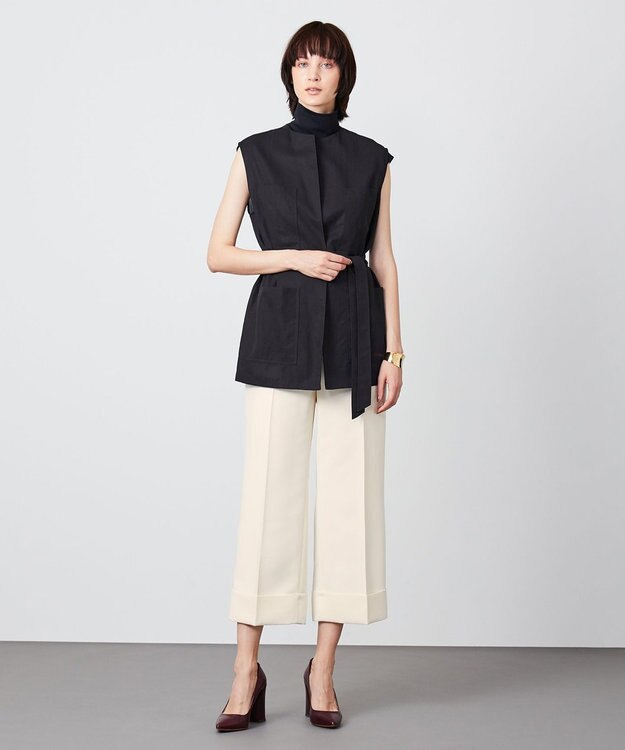 BEIGE， SECLIN / ワイドパンツ Ecru